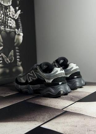 New balance 9060 black grey gore tex 8