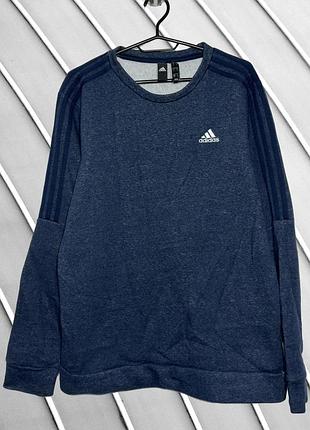 Чоловічий світшот adidas s m eu 46 48 uk 36 38 ua 46 48 кофта джемпер пуловер sweatshirt свитшот мікрофлісова спортивна кофта