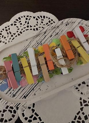 Декоративные, мини прищепки 2
