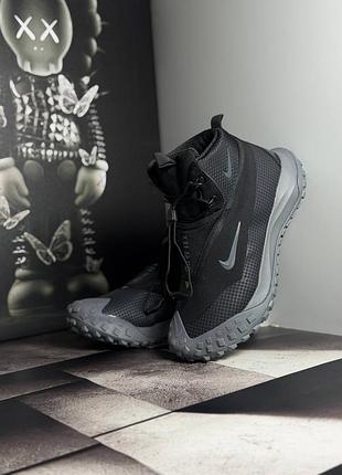 Nike acg mountain fly black fur хутро