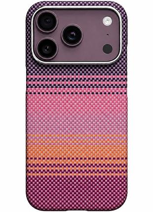 Чехол pc carbon protection slim with magnetic fit для apple iphone 17 pro max / 18 pro max (6.9")