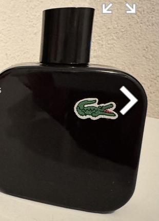 Идеальный фужерный! модный крутой парфюм lacoste eau de l.12.12 noir 100ml новый. лот м5