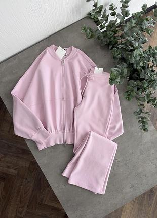 Костюм бомпер штани zara