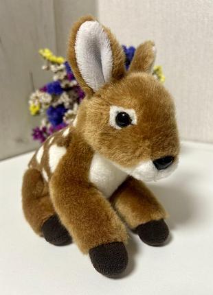 Плюшева м'яка іграшка оленятко living nature (олень, fawn)