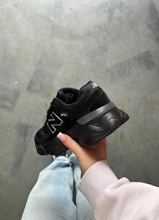 New balance 9060 goretex black white termo 6