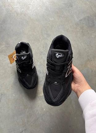 New balance 9060 goretex black white termo 8