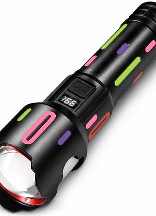 Ліхтар акумуляторний liitokala lf-2405 1500 лм із функцією power bank