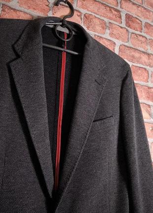 Ультра легкий 1слойный мужской блейзер пиджак strellson slim fit