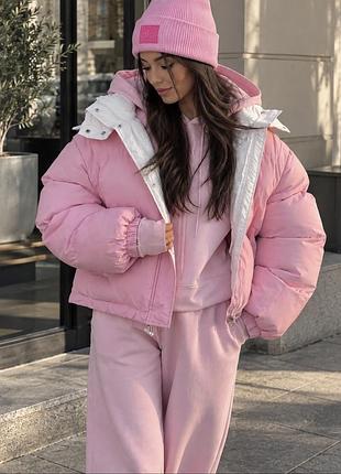 Куртка жіноча двостороння 3 в 1🎀