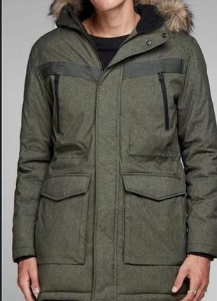 Парка чоловіча, розмір s, плотная. jack jones