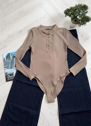 Боді в рубчик фірми zara 2