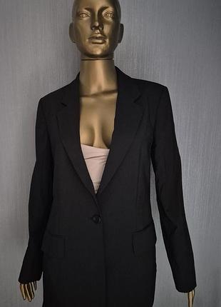 Базовый пиджак massimo dutti шерсть