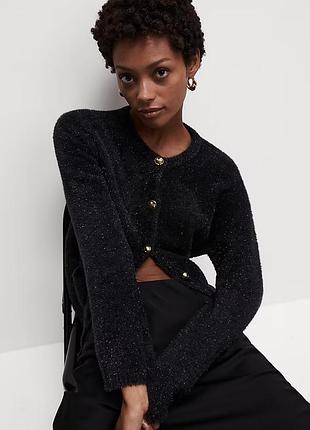 Пухнастий кардиган marks & spencer 2