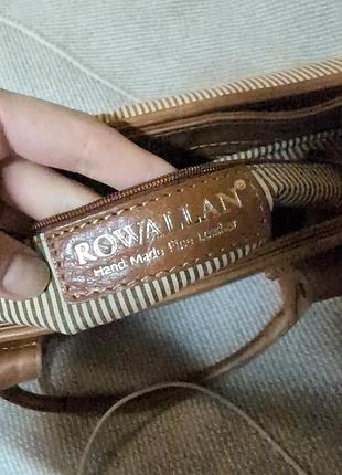 Кожаная сумка rowallan 5