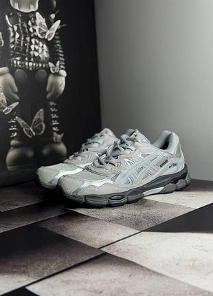 Asics gel-nyc grey black gore-tex