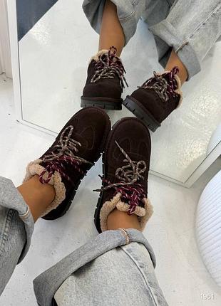 Короткі зимові черевики 10