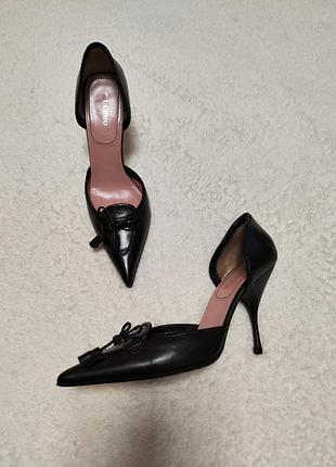 Туфлі човники miu miu 38р 24.5см