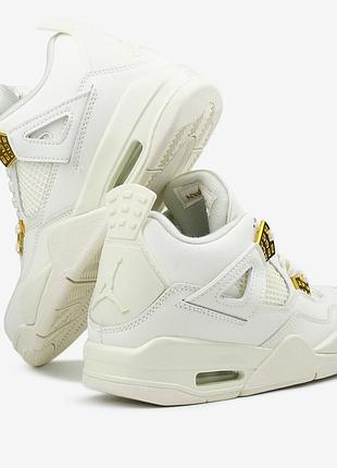 Jordan 4 metallic gold 3
