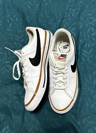 Кросівки nike court legacy, шкіра