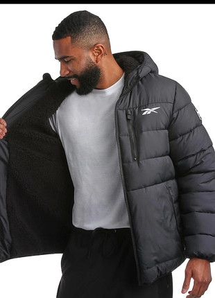 Куртка чоловіча reebok heavyweight sherpa