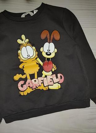 Свитшот с гарфилдом h&amp;m 2