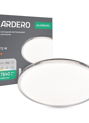 Светодиодный накладной светильник ardero al6088ard moda 72вт белый