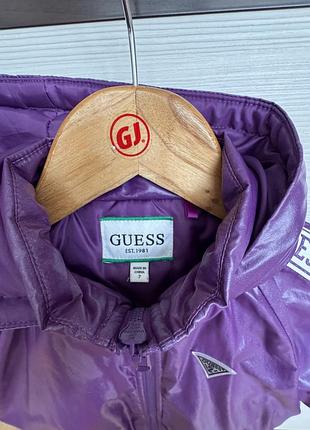 Куртка дитяча guess фіолетова 5