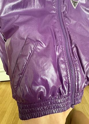 Куртка дитяча guess фіолетова 4