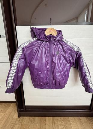 Куртка дитяча guess фіолетова