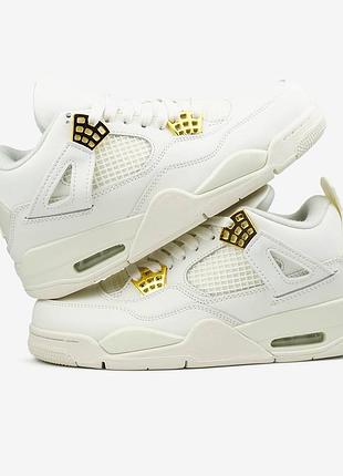 Jordan 4 metallic gold 5