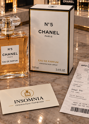 Женская парфюмированная вoда chan № 5 eau de parfume, 100 мл