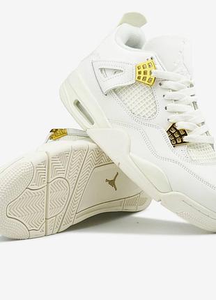 Jordan 4 metallic gold