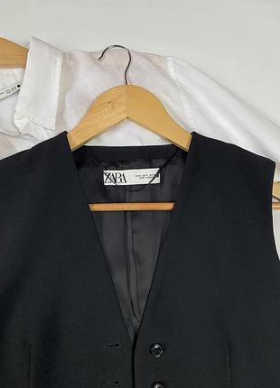 Жилет костюмний zara 6