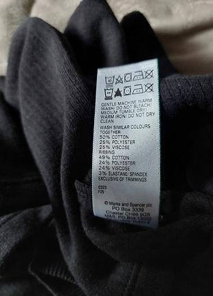 Термокофта жіноча (лонгслів) в рубчик marks & spencer футболка з довгими рукавами 10