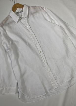 Лляна сорочка zara
