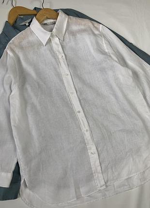 Лляна сорочка zara 5