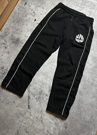 Спортивні штани alpha industries logo jogger