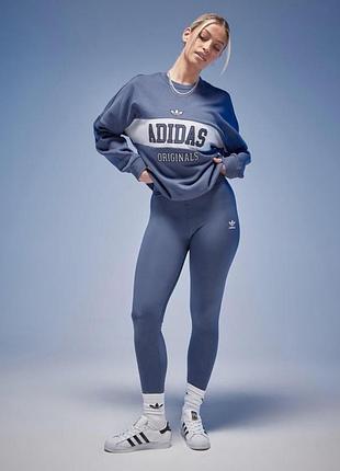 Лосіни жіночі adidas для спорту та йоги, сині