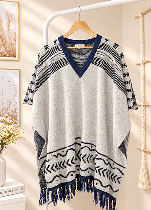 Масивне пончо  lemlem  by liya kebede 100% baby alpaca one size у стилі етно бохо
