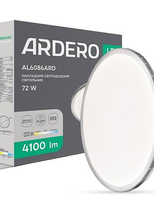 Светодиодный накладной светильник ardero al6086ard moda 72вт