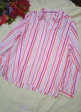 Тонка легка котонова сорочка, xl-2xl, cecil.