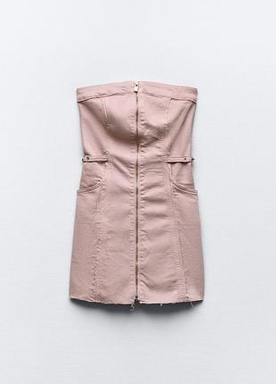 Стильний джинсовий сарафан сукня zara 🩷