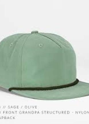 Вінтажна п'ятипанельна кепка you know, модель c55-n (кепка дідуся / pinch front nylon snapback),