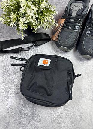 Сумка через плече чоловіча carhartt чорна