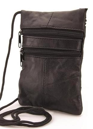 Шкіряна сумка через плече / месенджер / барсетка.
genuine leather 
в ідеальному стані