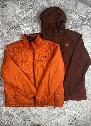 Мембрана куртка the north face з підкладом ххл тепла водонепроникна куртка the north face