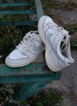 Чоловічі кросівки nike dunk low pure platinum dv0831-101