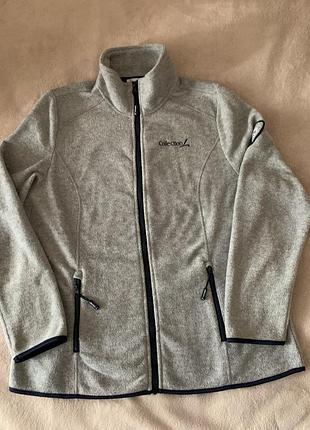 Флисовая кофта на змейке зипка германия  collection l p.42/l-xl