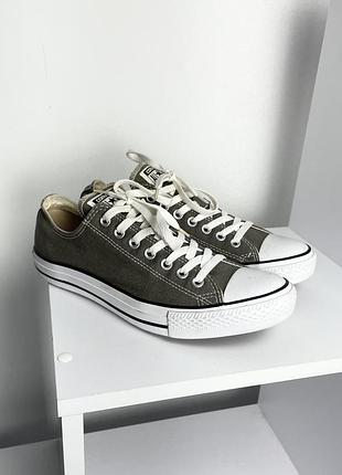 Converse chuck taylor all star ( размер 42.5 ) оливковые зеленые кеды кроссовки хаки низкие vintage 70 one star run star hike golf le fleur vans cons