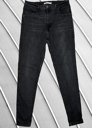 Женские джинсы levi's l xl eu 40 42 Парк6 12 14 ua 46 48 skinny скинни джинсовые брюки деним slim fit узкие стрейчевые леггинсы